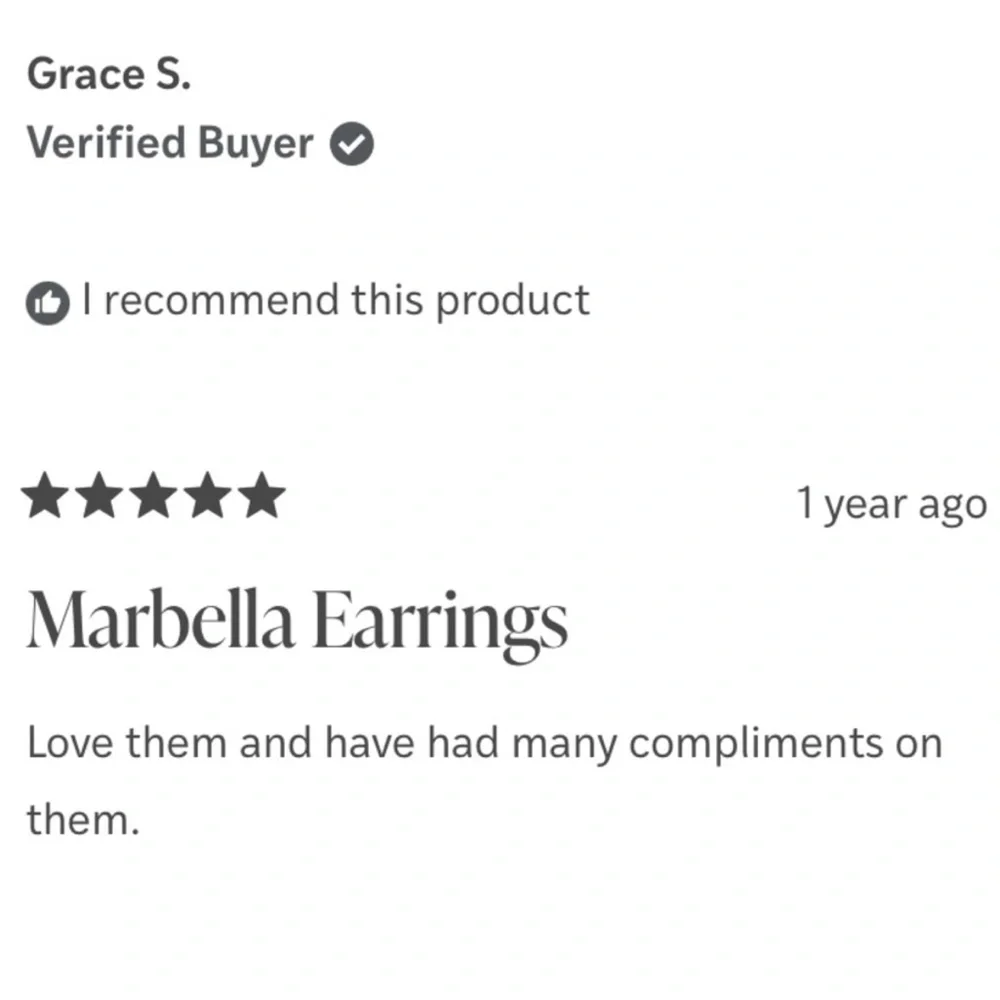 Julie Vos Marbella 2 In 1 Gold Earrings
